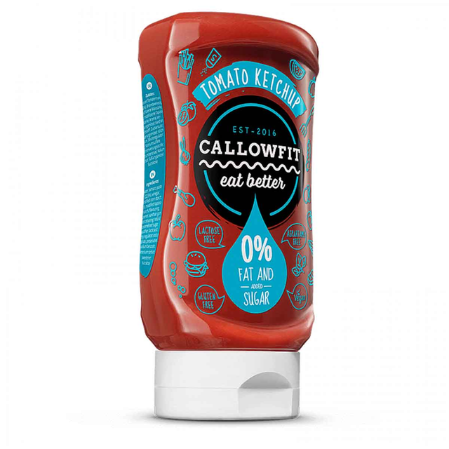 Callowfit Sauce 300ml Curry Ketchup