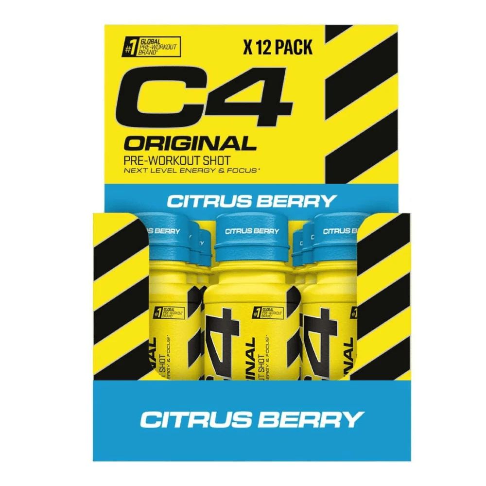 Cellucor C4 Energy Shot 12x60ml Sour Batch Bros