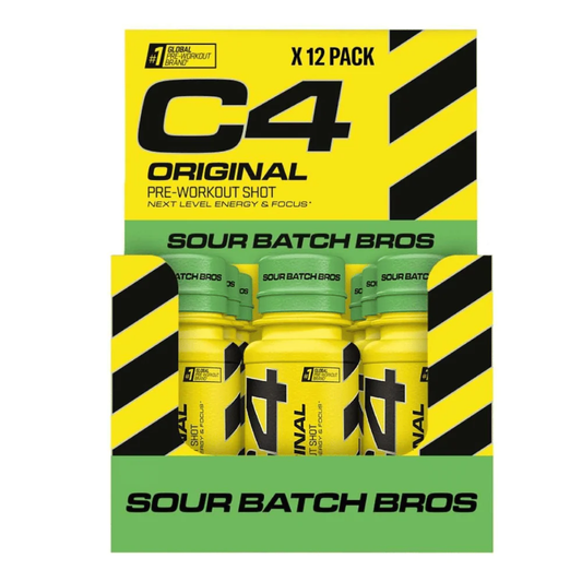 Cellucor C4 Energy Shot 12x60ml Sour Batch Bros