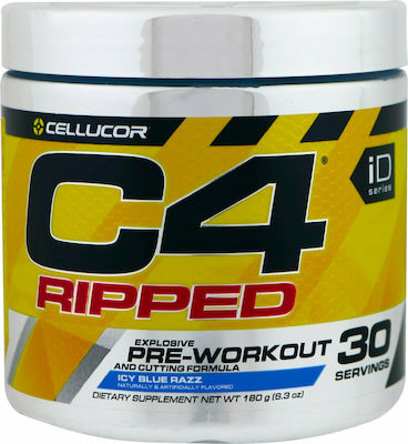 Cellucor C4 Ripped 30 Servings 180g Blue Raspberry