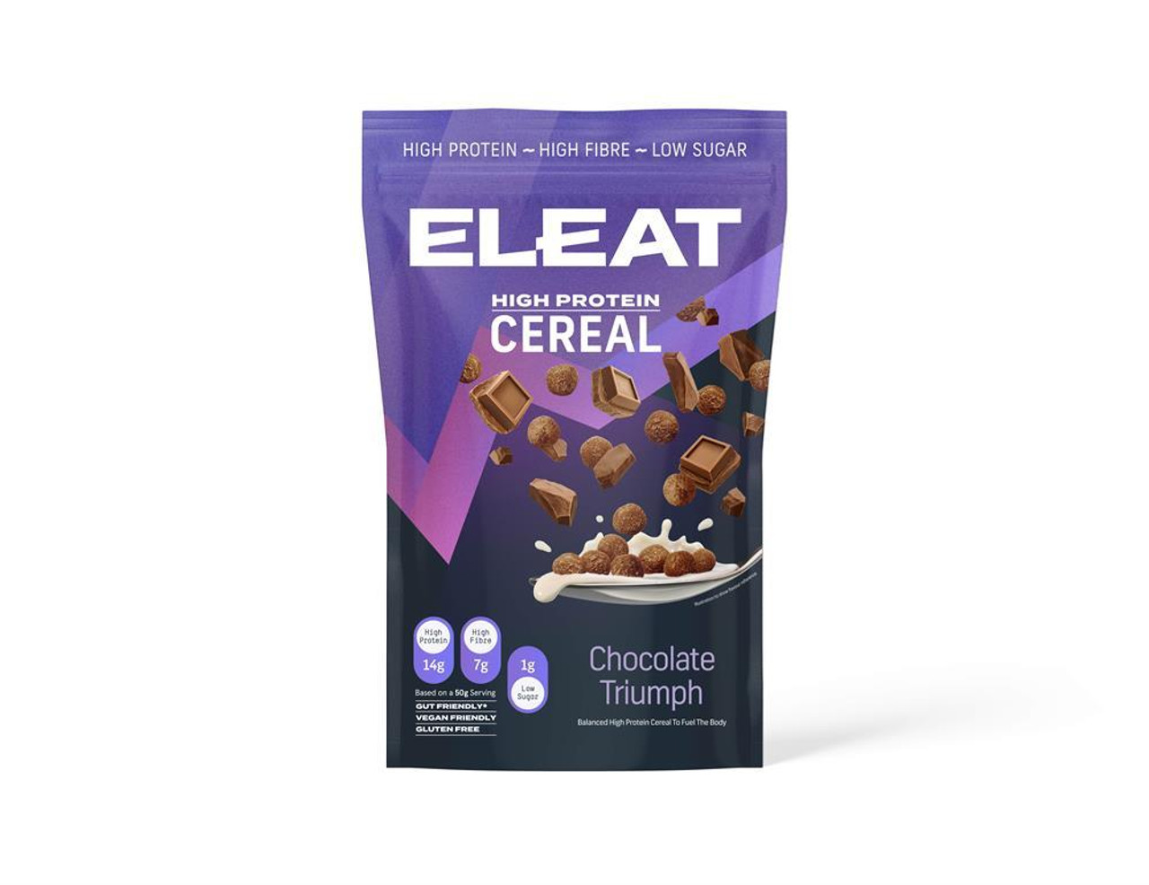 Eleat Balanced, High Protein Cereal 8x50g Cinnamon