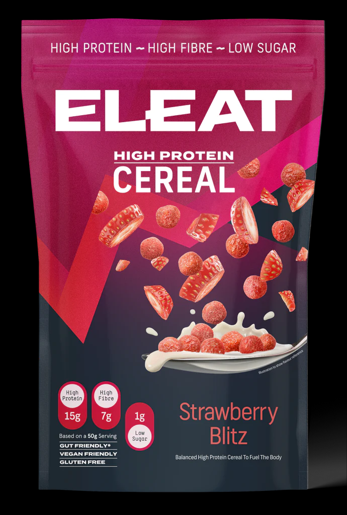 Eleat Balanced, High Protein Cereal 8x50g Cinnamon