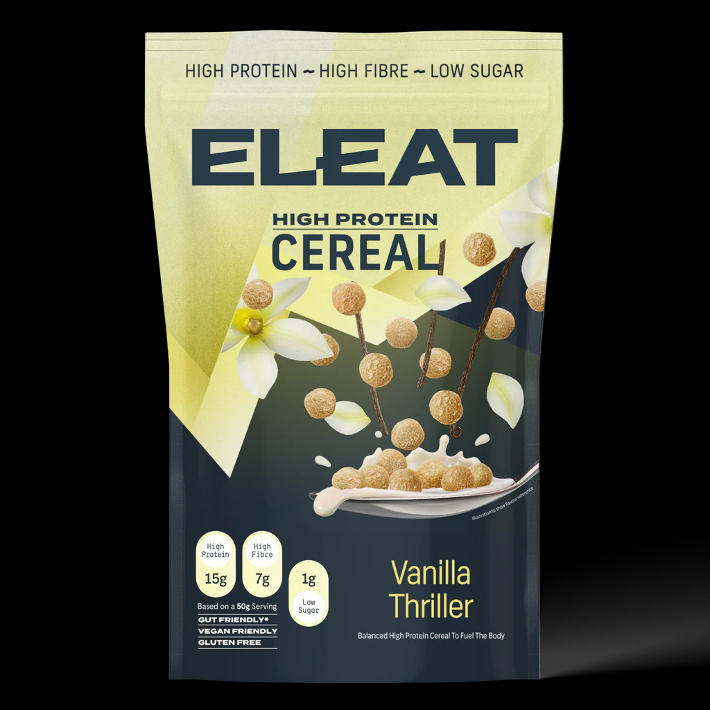 Eleat Balanced, High Protein Cereal 8x50g Cinnamon