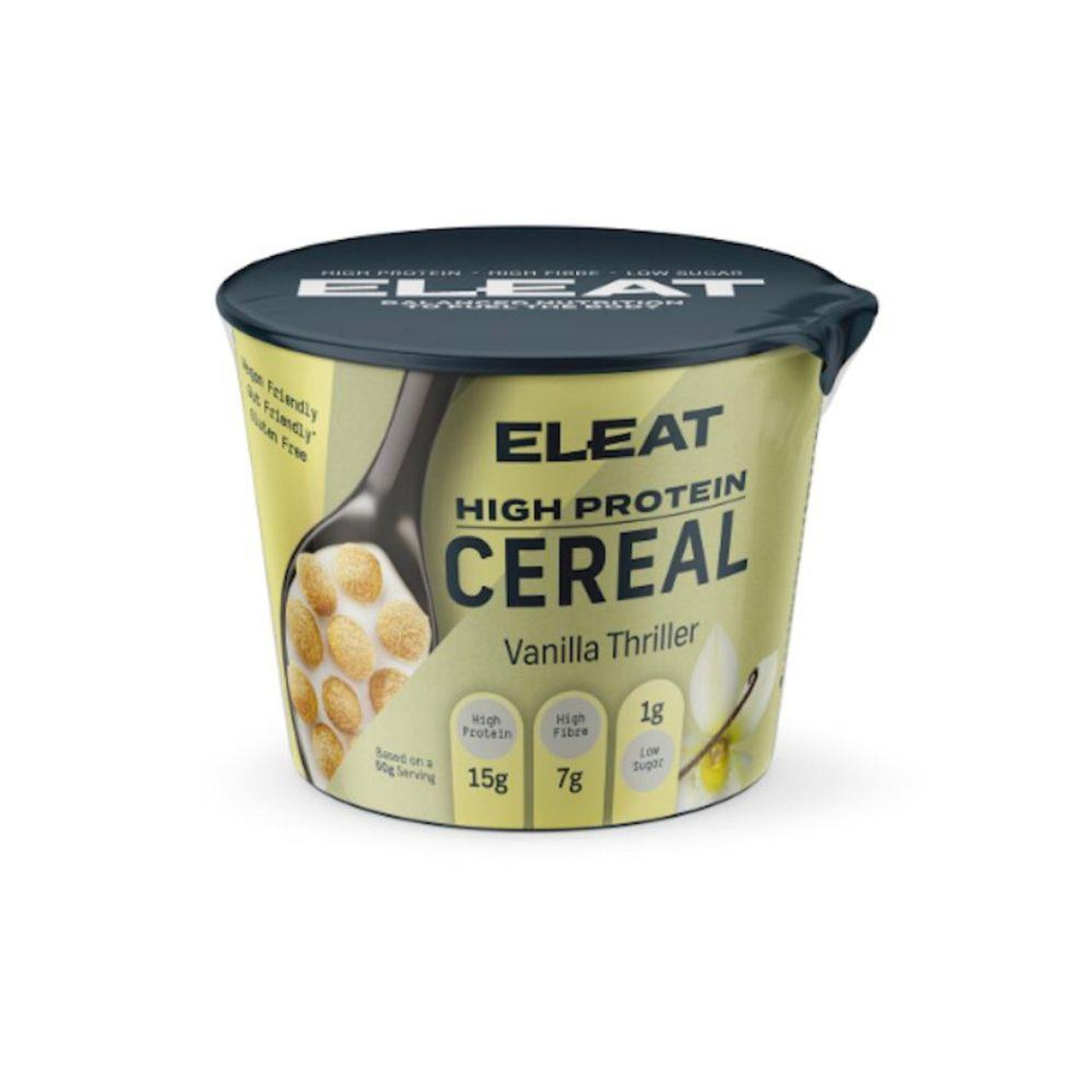 Eleat Balanced, High Protein Cereal 8x50g Cinnamon