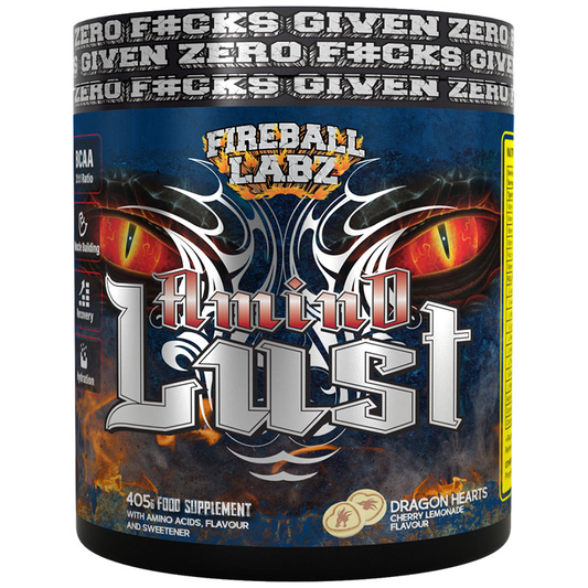 Fireball Labz AminoLust 405g Dragon Hearts (Cherry Lemonade)