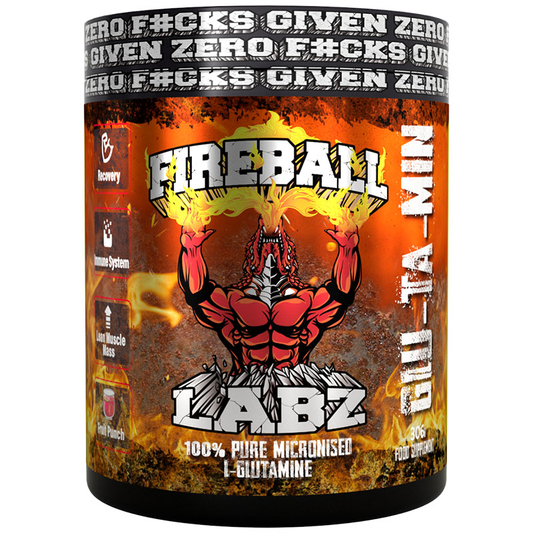 Fireball Labz Glu-Ta-Min 300g Fruit Punch