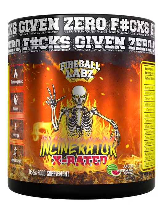 Fireball Labz Incinerator X-Rated 165g Twisted (Raspberry Mango)