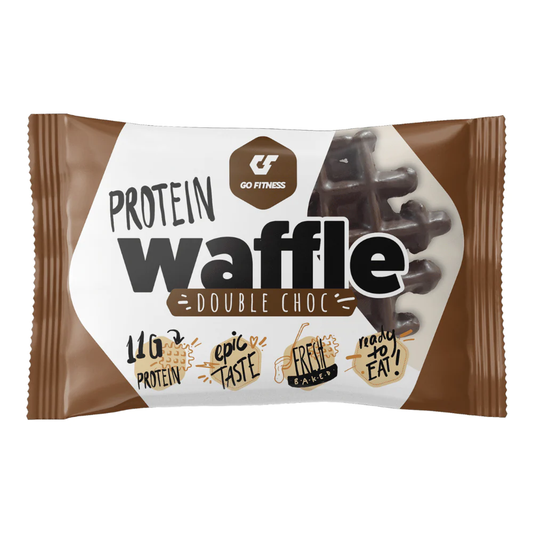 Go Fitness Protein Waffle 12x50g Double Chocolate