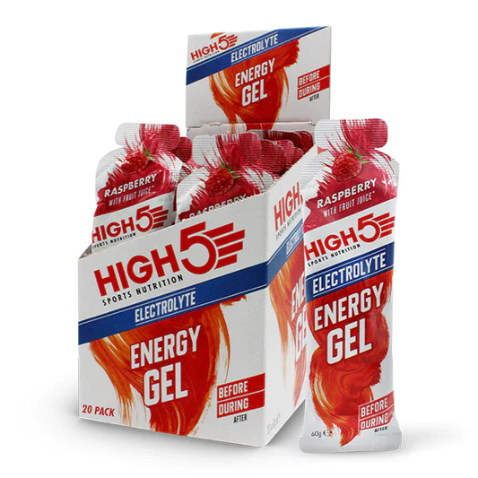 HIGH5 Energy Gel Electrolyte 20x60g Raspberry