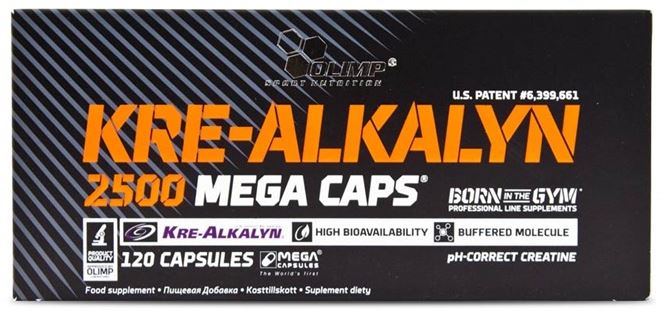 Olimp Nutrition Kre-Alkalyn 2500 Mega Caps - 120 caps