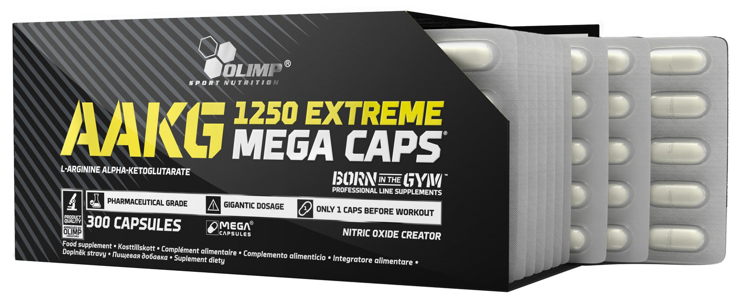 Olimp Nutrition AAKG Extreme Mega Caps - 120 caps