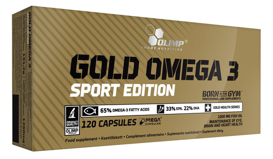 Olimp Nutrition Gold Omega 3 Sport Edition - 120 caps