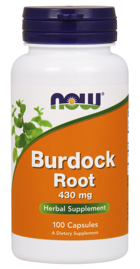 NOW Foods Burdock Root - 430mg - 100 capsules