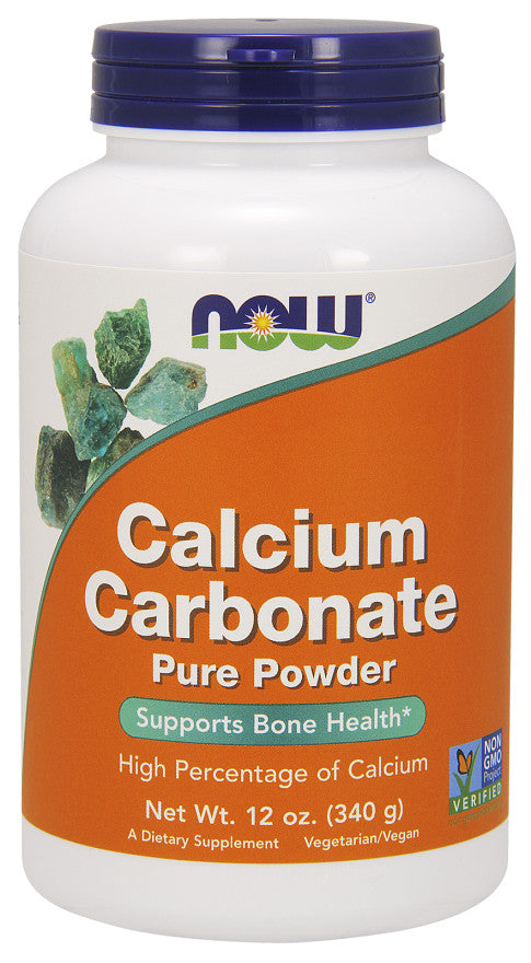 NOW Foods Calcium Carbonate Pure Powder - 340g