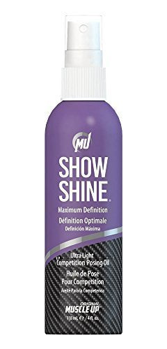 Pro Tan Show Shine Maximum Definition Ultra Light Competition Posing Oil Spray - 118 ml.