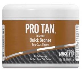 Pro Tan Instant Quick Bronze Top Coat Sheen Gel - 58g