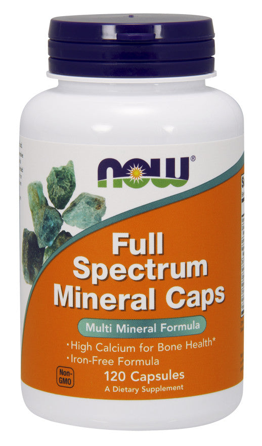 NOW Foods Full Spectrum Minerals Iron-Free - 120 caps