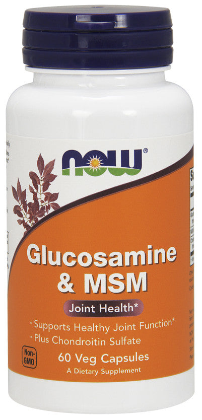 NOW Foods Glucosamine & MSM - 180 vcaps