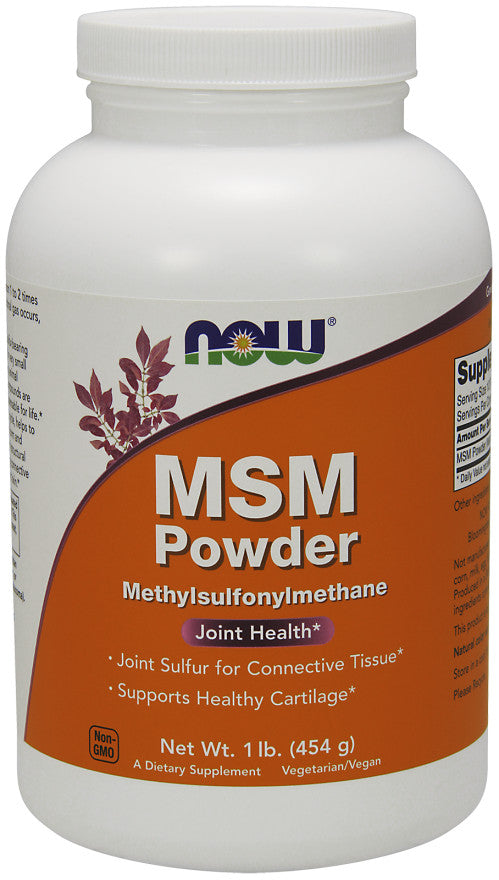 NOW Foods MSM Methylsulphonylmethane - 1000mg - 120 vcaps