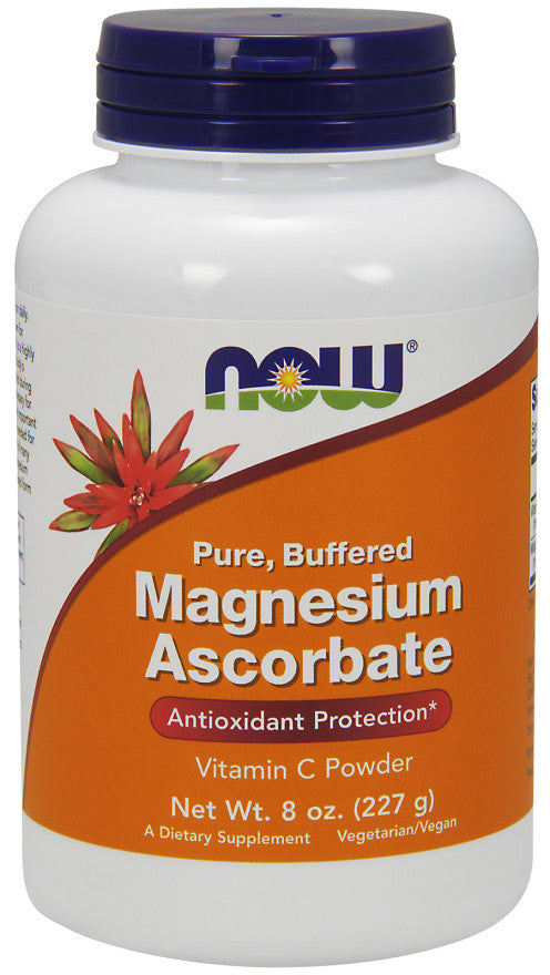 NOW Foods Magnesium Ascorbate Pure Buffered Powder - 227g