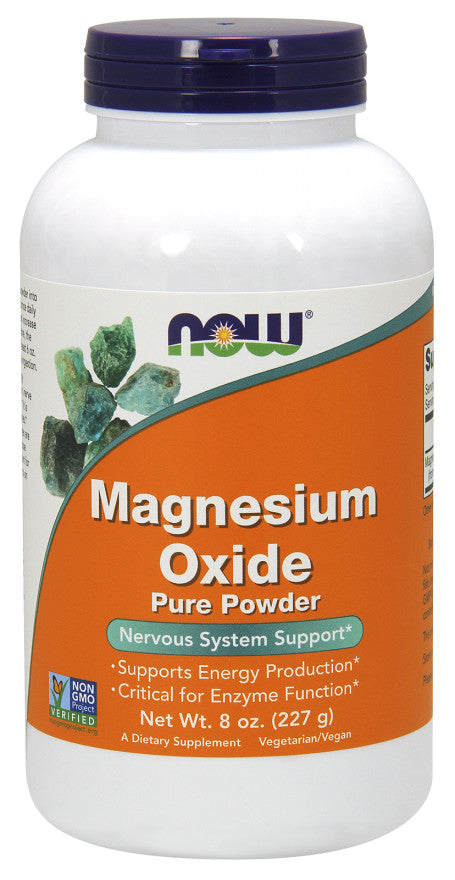 NOW Foods Magnesium Oxide Pure Powder  - 227g