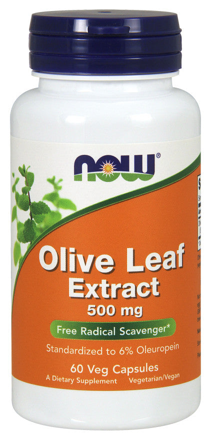 NOW Foods Olive Leaf Extract - 500mg - 120 vcaps