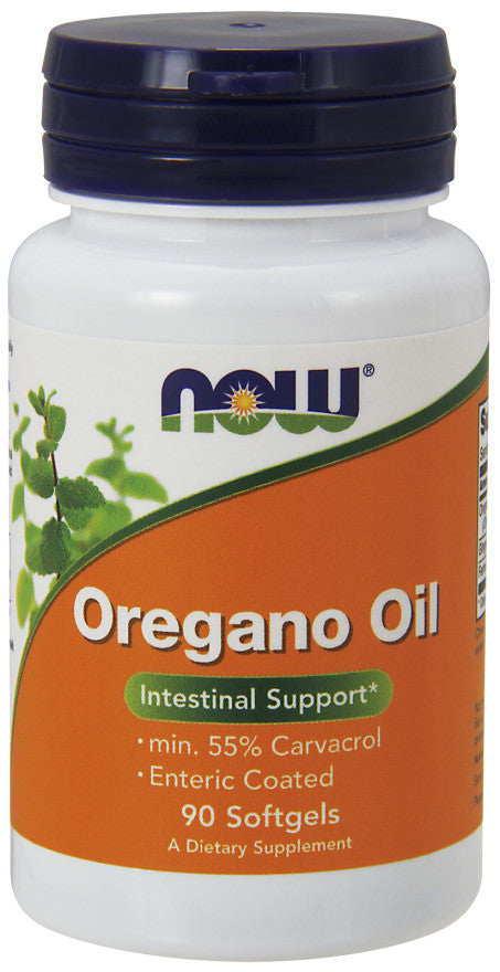 NOW Foods Oregano Oil Enteric - 90 softgels