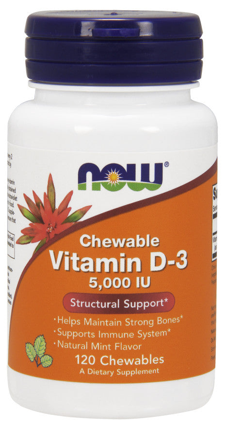 NOW Foods NOW Foods Vitamin D-3 5000 IU - 30 softgels