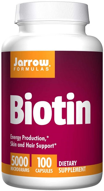 Jarrow Formulas Biotin - 5000mcg - 100 caps