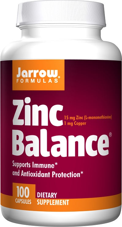 Jarrow Formulas Zinc Balance - 100 caps