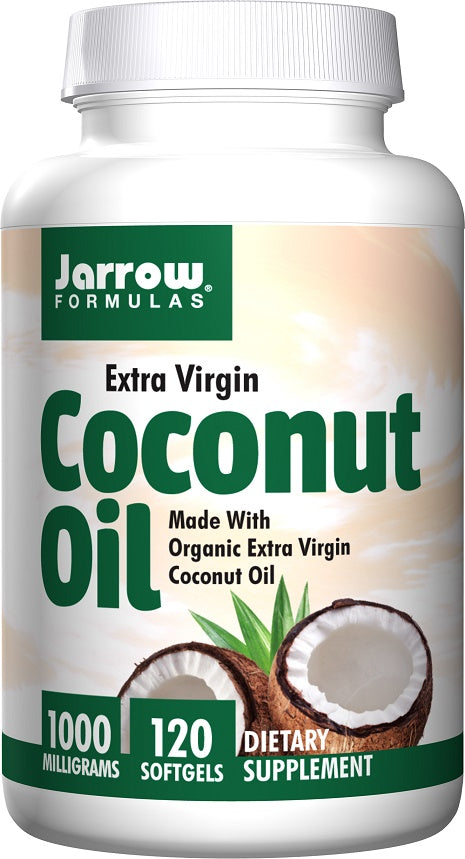 Jarrow Formulas Coconut Oil Extra Virgin - 1000mg - 120 softgels