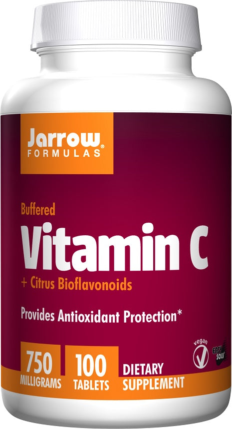 Jarrow Formulas Vitamin C (Buffered) + Citrus Bioflavonoids - 750mg - 100 tabs