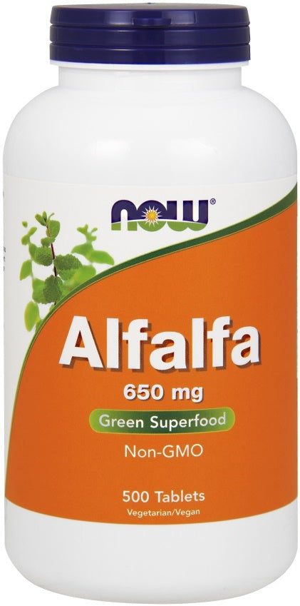 NOW Foods Alfalfa - 650mg - 250 tablets