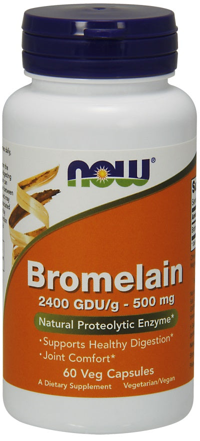 NOW Foods Bromelain - 500mg - 120 vcaps