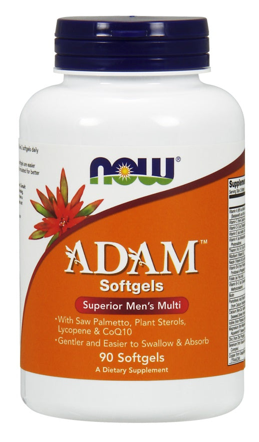 NOW Foods ADAM Multi-Vitamin for Men - 120 tablets