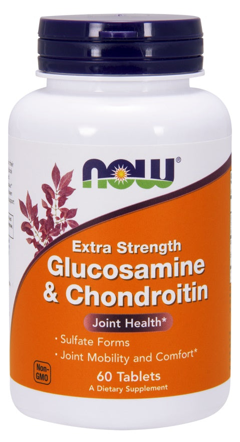 NOW Foods Glucosamine & Chondroitin Extra Strength - 120 tabs