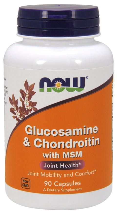 NOW Foods Glucosamine & Chondroitin with MSM - 180 caps