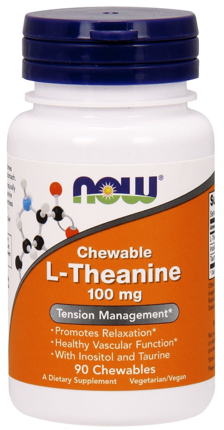 NOW Foods L-Theanine Pure Powder - 28g