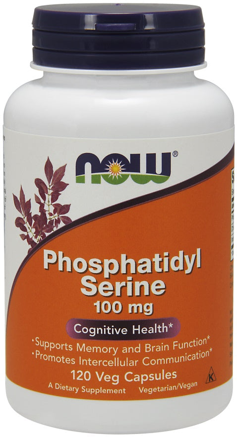 NOW Foods Phosphatidyl Serine - 100mg - 120 vcaps