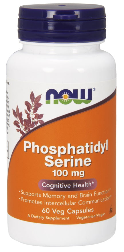 NOW Foods Phosphatidyl Serine - 100mg - 120 vcaps