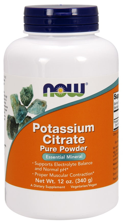 NOW Foods Potassium Citrate - 99mg - 180 vcaps