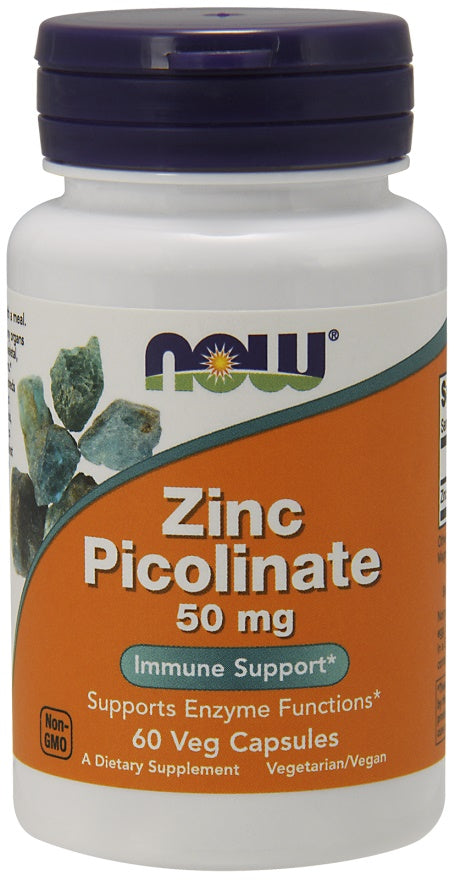 NOW Foods NOW Foods Zinc Picolinate 50mg - 30 vcaps