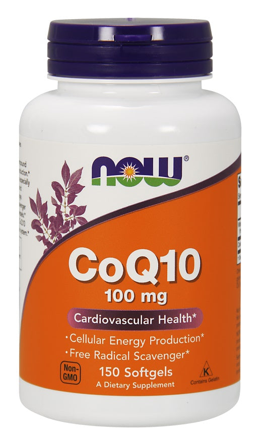 NOW Foods CoQ10 - 100mg - 150 softgels