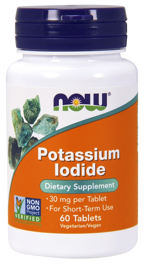 NOW Foods Potassium Iodide - 30mg - 60 tabs