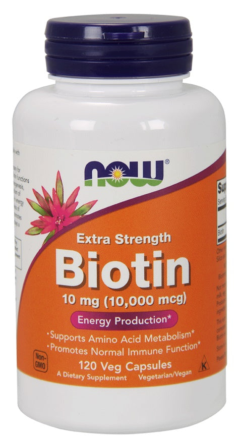 NOW Foods Biotin - 1000mcg - 100 vcaps