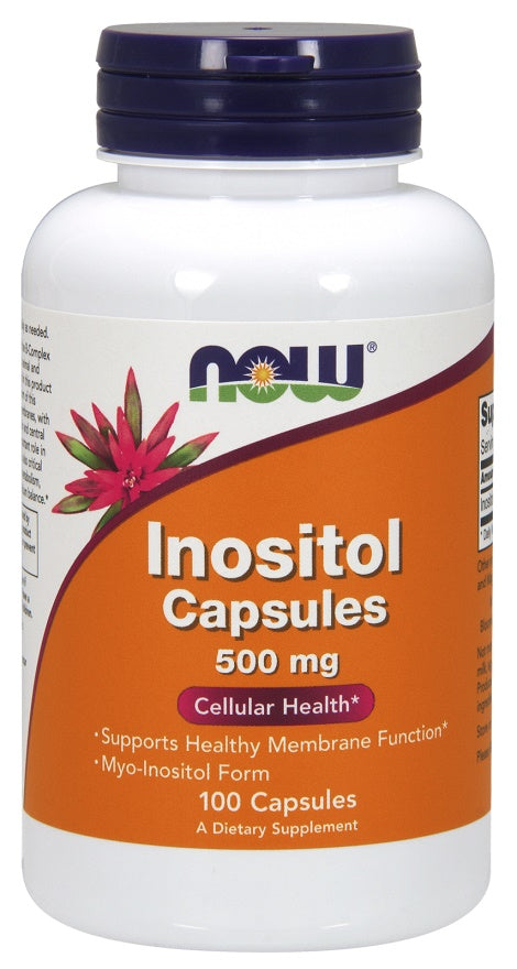 NOW Foods Inositol - 500mg - 100 caps