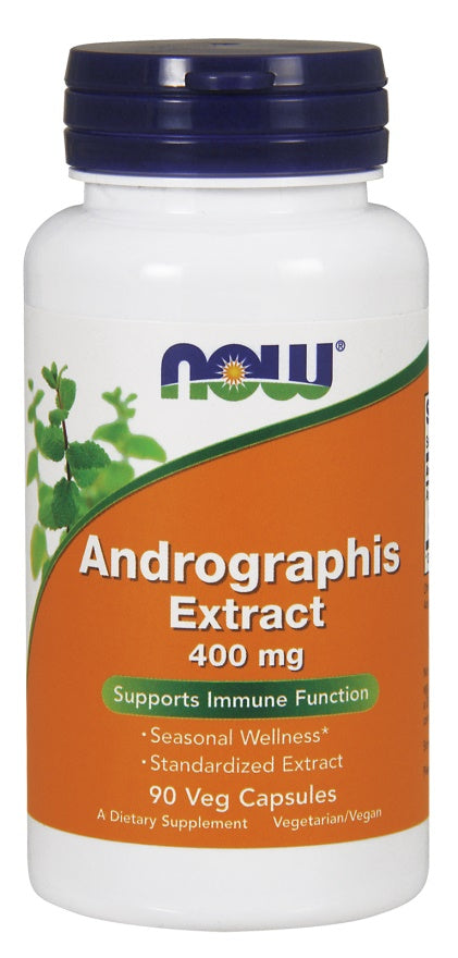 NOW Foods Andrographis Extract - 400mg - 90 vcaps