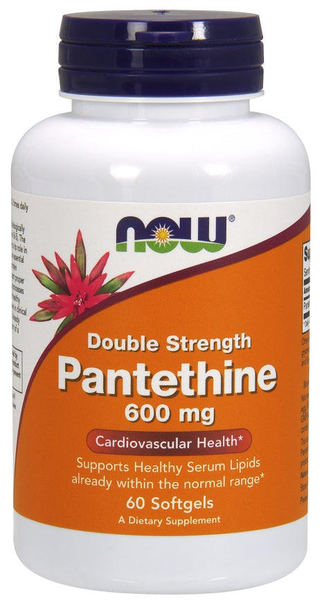 NOW Foods Pantethine - 300mg - 60 softgels