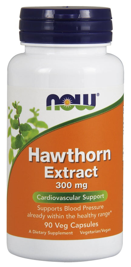 NOW Foods Hawthorn Extract - 300mg - 90 vcaps