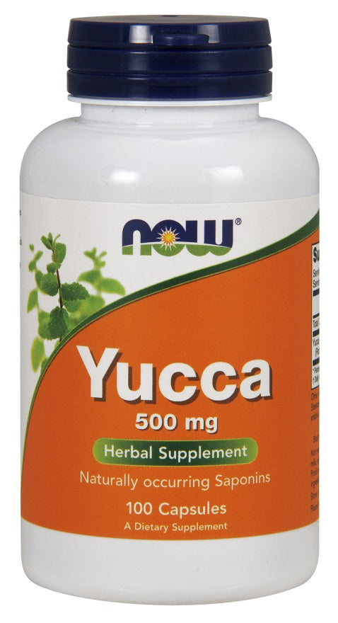 NOW Foods Yucca - 500mg - 100 capsules